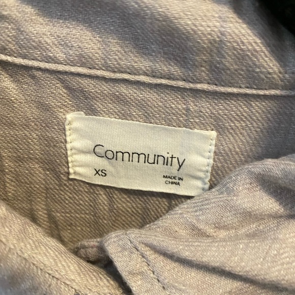 Aritzia - Community Button Down Blouse - Size Small - Picture 3 of 4